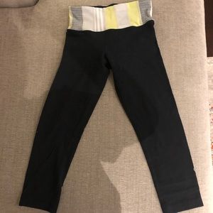 Lululemon Wunder Under Crop low rise leggings